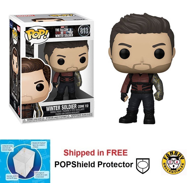 Funko POP Marvel Falcon & Winter Soldier Winter Soldier Zone 73 #813